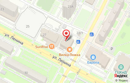 Сибинтерфлора на карте