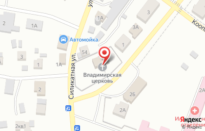 Церковь в честь Владимирской иконы Божией Матери на Ульяновской улице на карте