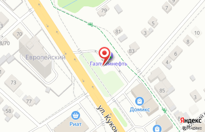 АЗС Газпромнефть в Иваново на карте