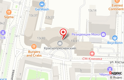 Бюро переводов Акм-Вест на 2-й Звенигородской улице на карте