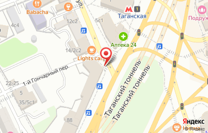 Интернет-магазин Sapori d`amore на Таганской улице на карте