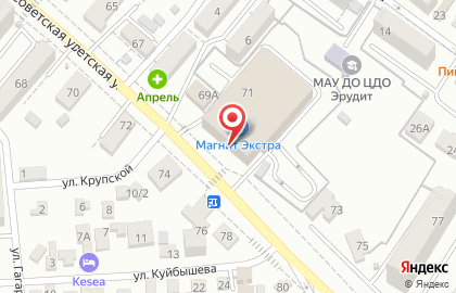 Ювелирный магазин Ювелир Дизайн на Советской улице на карте