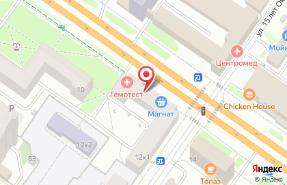 Аптека 36,6-Здоровье в Твери на карте