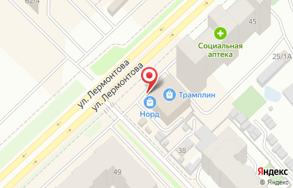 Международная сеть ремонтно-строительных компаний ElliS на улице Лермонтова на карте