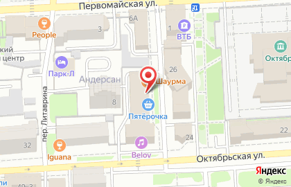 Торгово-монтажная компания Климатик на Октябрьской улице на карте