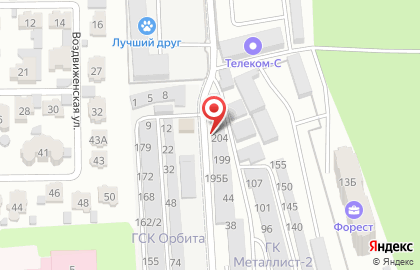 Автосервис Voodorod на карте