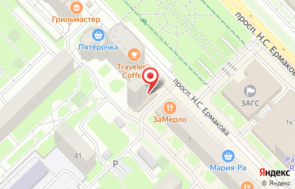 Салон женской одежды и вечерних платьев In Love на карте