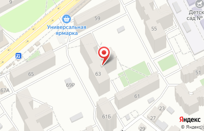 Юго-Восточная Топовая компания в Ленинском районе на карте