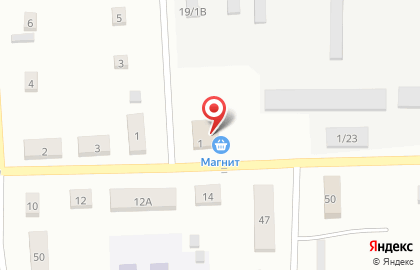 Супермаркет Магнит в переулке К.Маркса на карте
