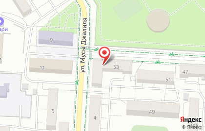 Продуктовый магазин в Казани на карте