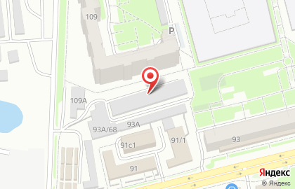 Автосервис в Красноярске на карте