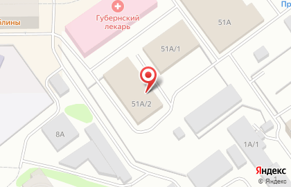 Автомойка М51 на карте