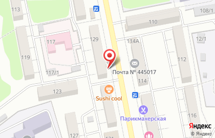 Магазин Борковский хлеб в Центральном районе на карте