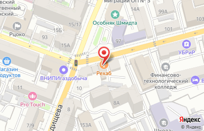 Служба доставки еды OBEDOS на улице Мичурина на карте