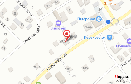 Банкомат Юго-Западный банк Сбербанка России на Советской улице, 282б в Анапе на карте