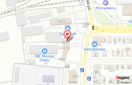 Автосалон ТВС МОТОРС в Промышленном районе на карте