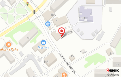 Сервисный центр GSM-сервис на Партизанской улице на карте