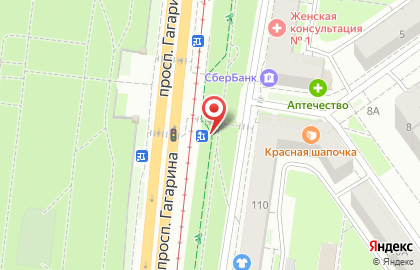 Салон Евросеть на проспекте Гагарина на карте
