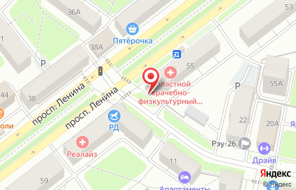 Киоск по продаже фруктов и овощей в Кировском районе на карте