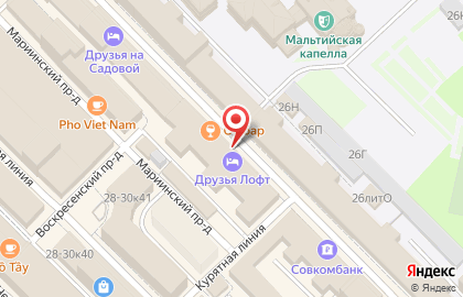 Хостел Номера на карте
