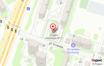 Отдел полиции №7 Управление МВД России по г. Самаре в Самаре на карте