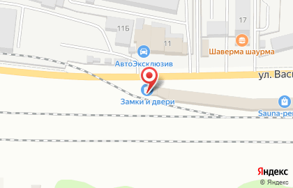 Двери на улице Василия Васильева на карте