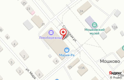 Магазин текстиля в Новосибирске на карте