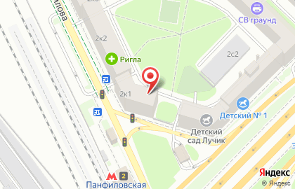 ТАИС на улице Панфилова на карте