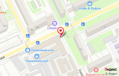 Торговый центр Первомайский на карте
