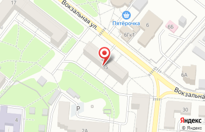 Маришка на Вокзальной улице на карте
