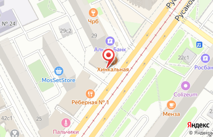 Магазин красной икры Красная икра на Русаковской улице на карте