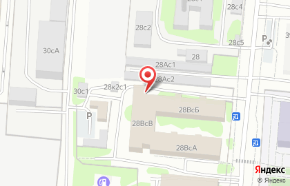 Московская шина на карте