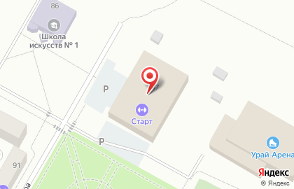 Дворец спорта Старт на карте
