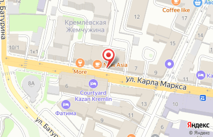 ЗАО АКБ Трансстройбанк на улице Карла Маркса на карте