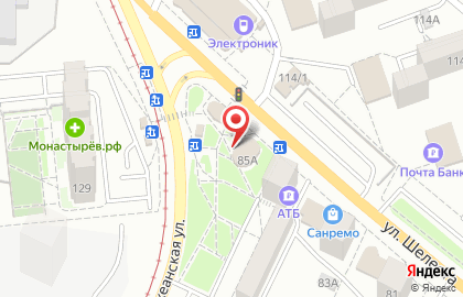 Парикмахерская Ангелина в Кировском районе на карте