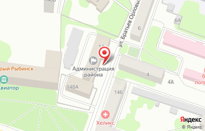 ОАО КБ Верхневолжский в Рыбинске на карте