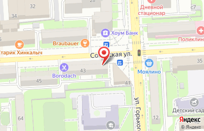Салон красоты Амуаж на Советской улице на карте