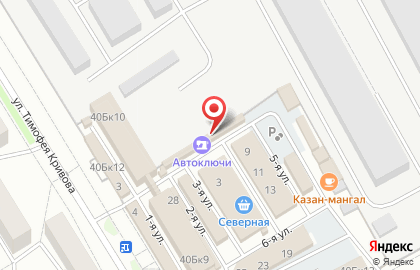 Мясной магазин в Чебоксарах на карте