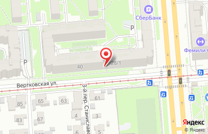 Метраж на карте