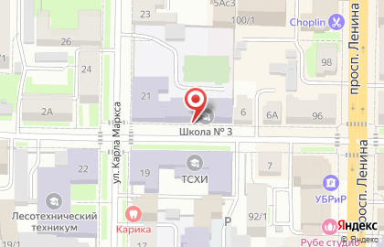 Избирательный участок №209 на карте