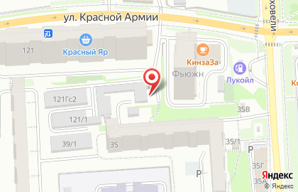 Автомастерская в Красноярске на карте