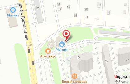Магазин Сибирский бегемот на проспекте Анатолия Дериглазова на карте