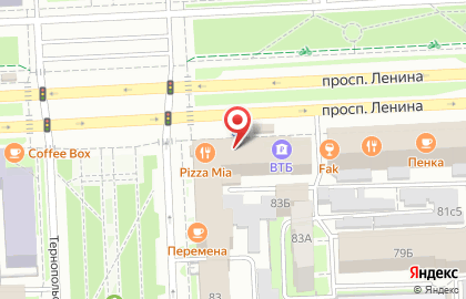 Страховая медицинская компания Астра-Металл на проспекте Ленина на карте