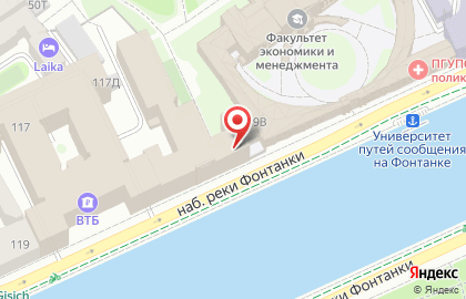 Северо-Западное территориальное управление Федерального агентства железнодорожного транспорта на карте