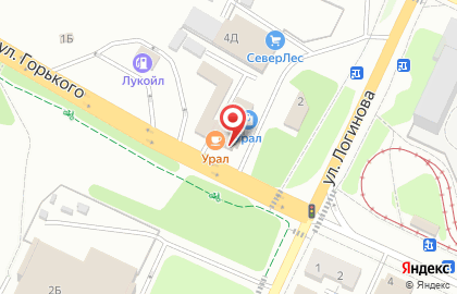 Шиномонтажная мастерская Урал на карте