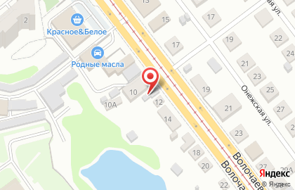 Страховой брокер на Волочаевской улице на карте