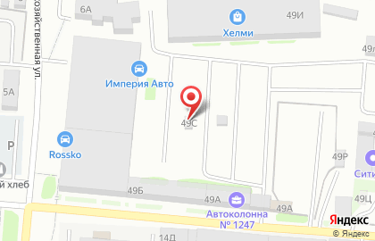 Шиномонтажная мастерская на Автотранспортной улице на карте