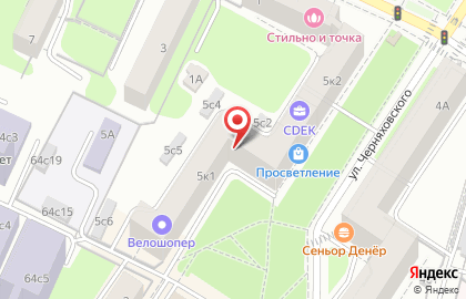 Группа компаний Деловая Русь на улице Черняховского на карте