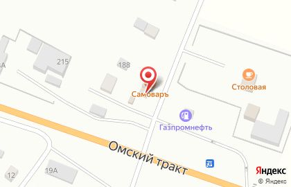 Продуктовый магазин в Новосибирске на карте