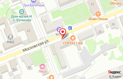 Мебель Беларуси на Московской улице на карте
